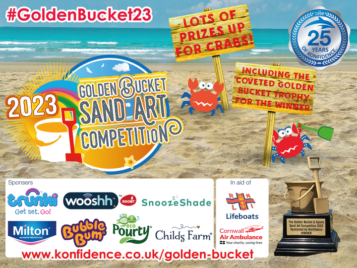The Golden Bucket Sand Art Competition is BACK this Summer!