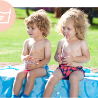 The Original Konfidence Splashy™ AquaNappy™ - One Size Fits All Swim Nappy - Konfidence