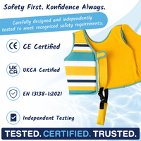 Eco Kids Swim Vest made from e-Flex™
