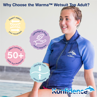 Warma™ Wetsuit Top Adult - Konfidence