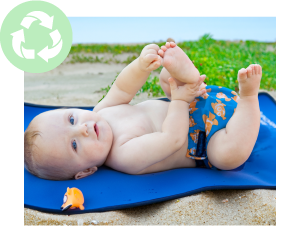 Splashy™ AquaNappy™ - One Size Fits All Swim Nappy