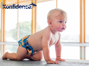 The Original Konfidence Splashy™ AquaNappy™ - One Size Fits All Swim Nappy - Konfidence