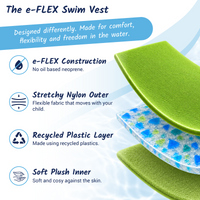 Eco Kids Swim Vest made from e-Flex™
