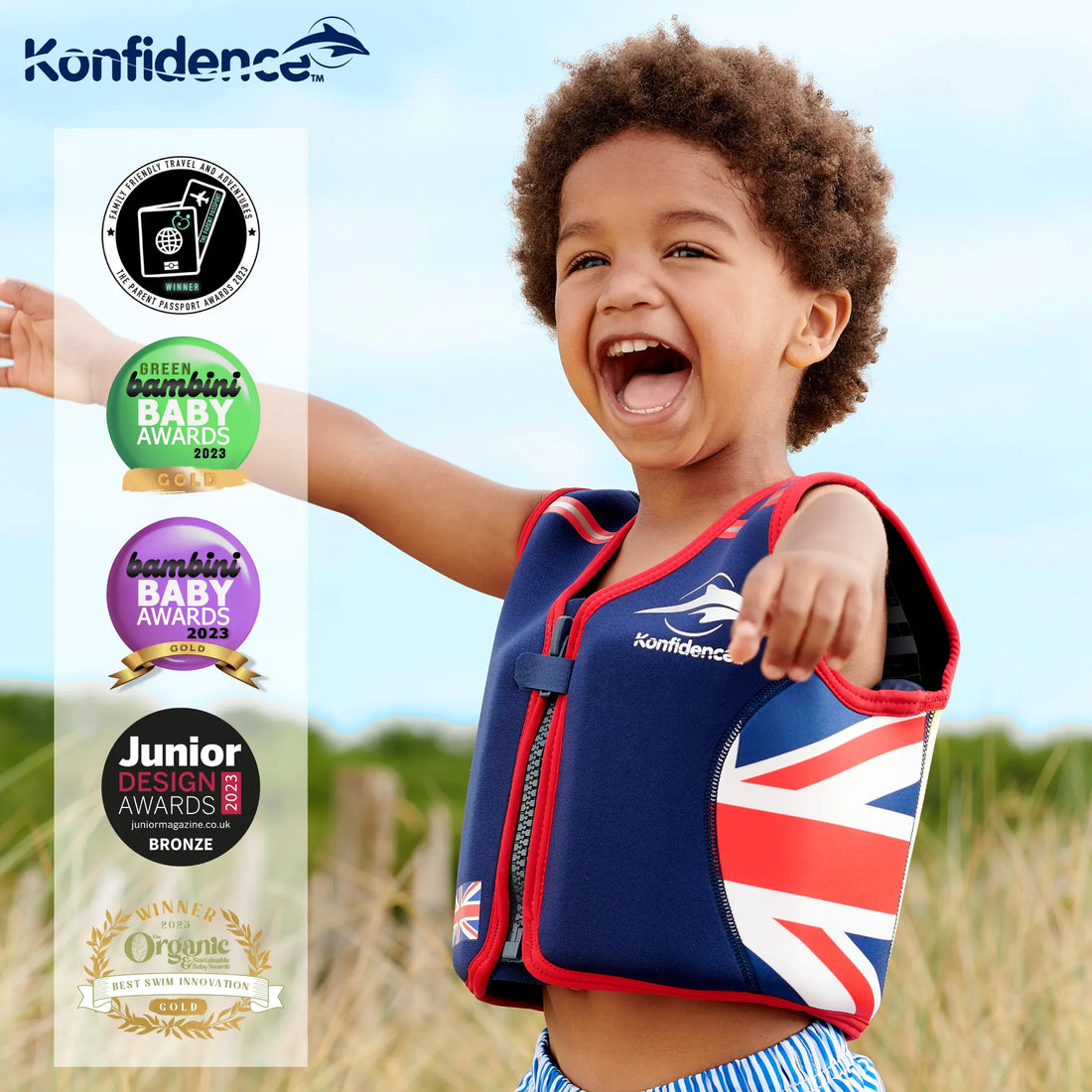 Original Konfidence™ Jacket with Removable Support Strap Konfidence