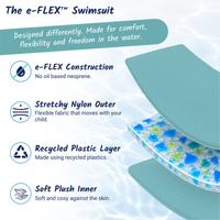 Kids Swimsuit/UV Sunsuit made from e-Flex™