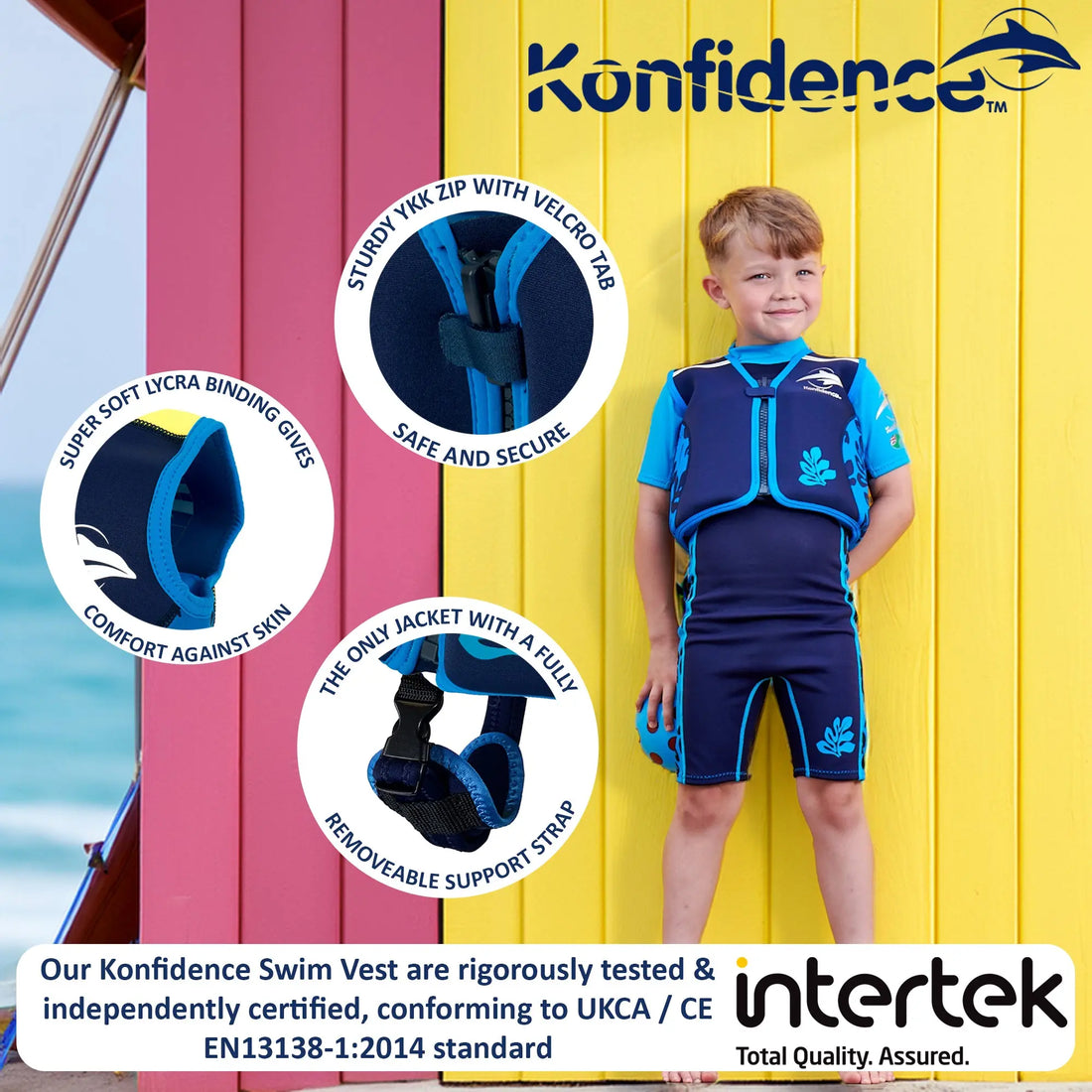 Original Konfidence™ Jacket with Removable Support Strap Konfidence