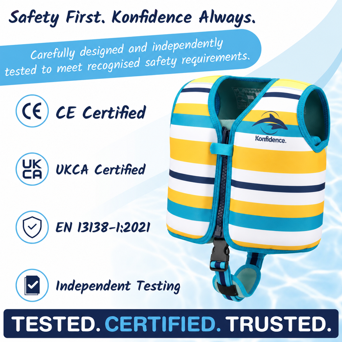 Original Konfidence™ Jacket with Removable Support Strap
