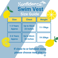 Konfidence e-Flex™ Kids Swim Vest